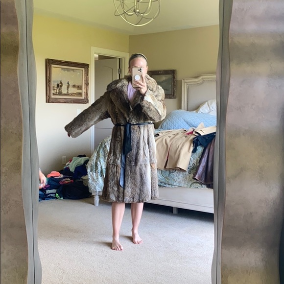 Fur rabbit- fit medium- large - Picture 1 of 5